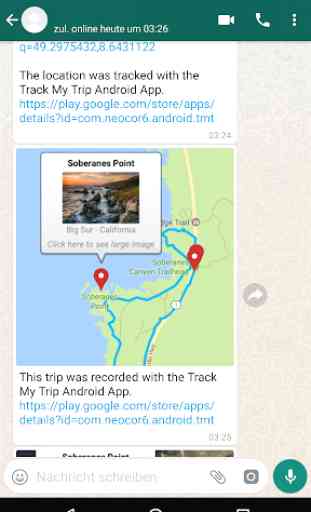 Track My Trip - GPS Tracking & Online Sharing 4