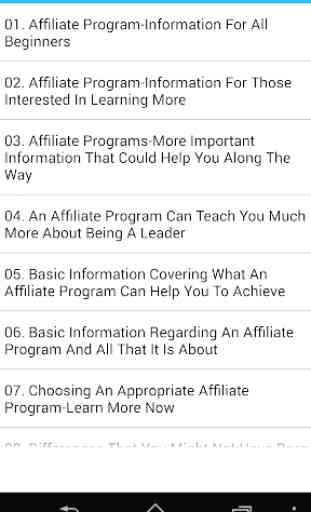 Guides for Affiliate Program 1