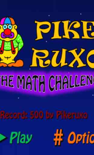 Pikeruxo In The Math Challenge 1