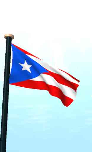 Puerto Rico Bandiera 3D Gratis 2