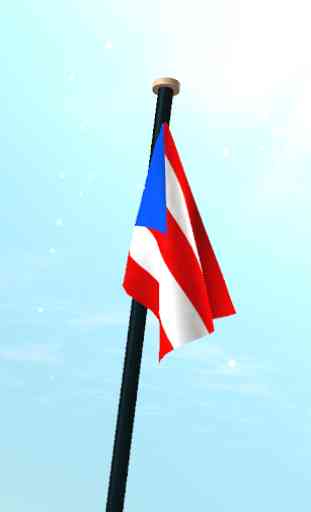 Puerto Rico Bandiera 3D Gratis 3