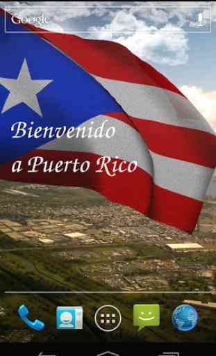 Puerto Rico Flag Live Wallpaper 2