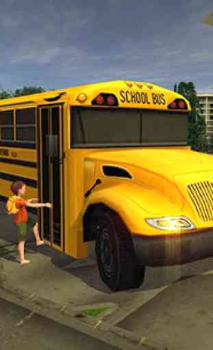 City School Bus guida Sim 3D 2