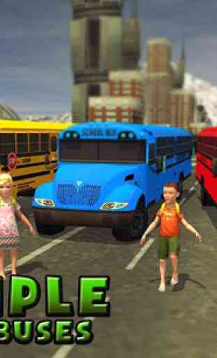City School Bus guida Sim 3D 3