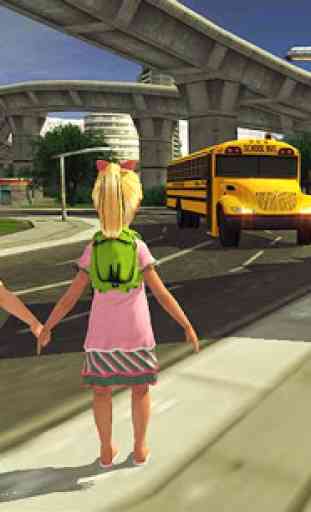 City School Bus guida Sim 3D 4