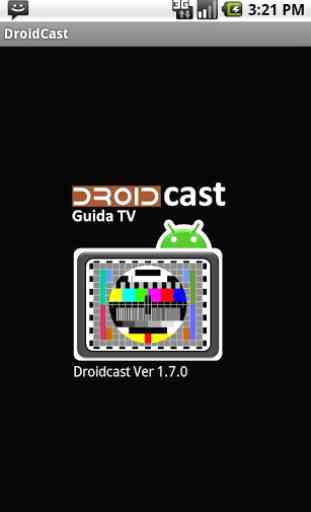 Guida TV Droidcast 1