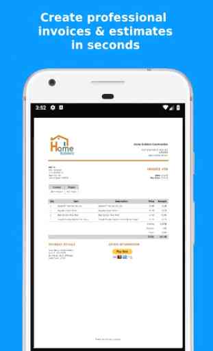 Invoice , Estimate & Billing App - Mobilebiz Co 2