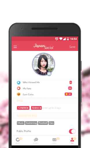 Japan Social- Asian Dating Chat App. Meet Japanese 3