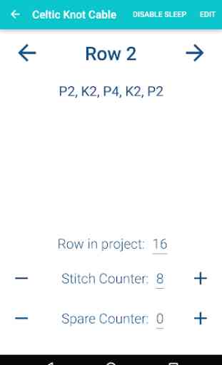Knit Pattern - Row Counter 4