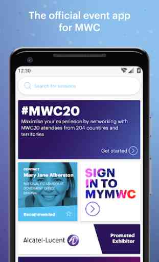 MWC20 – Official GSMA App 1