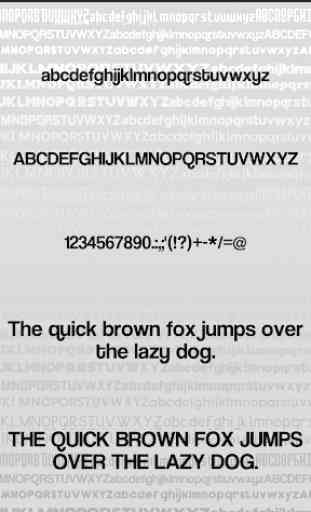 Clean2 font for FlipFont free 2
