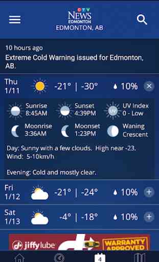 CTV News Edmonton Weather 3
