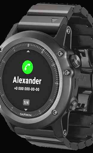 Dialer for Garmin Connect IQ Watches 3
