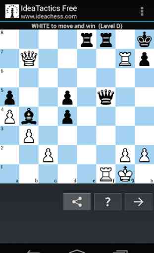 Esercizi di tattica di scacchi - IdeaTactics 1