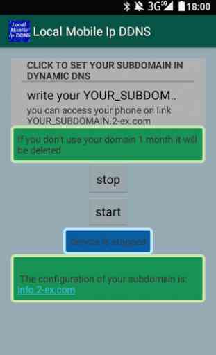 Local Mobile Ip DDNS free 1