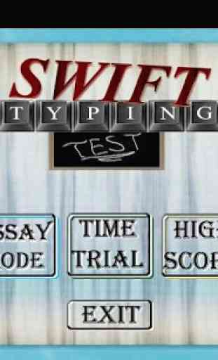 Swift Typing Test 4