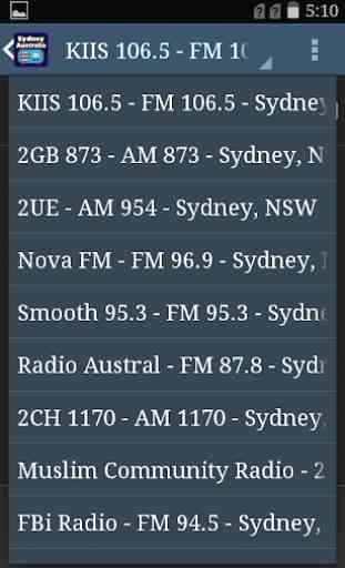Sydney Australia FM Radio 2