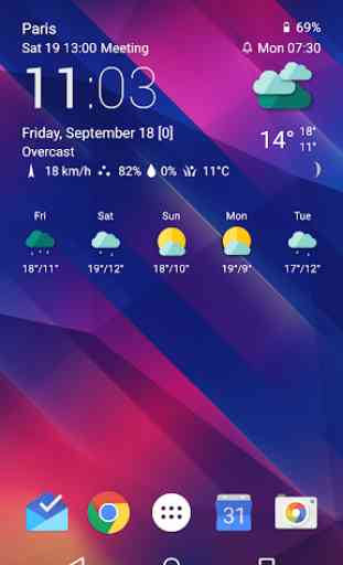 TCW material weather icon pack 4