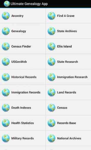 Ultimate Genealogy App 1