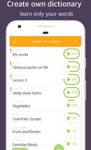 Flashcards maker: learn languages and vocabulary 1