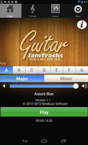 Guitar Jam Tracks: Free 1