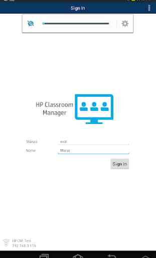 HP Classroom Manager 2