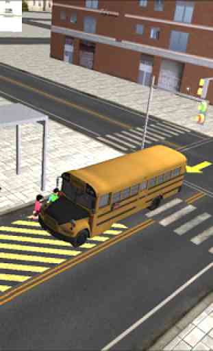 scuola bus driver 3D 2