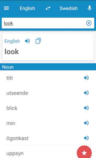 Swedish-English Dictionary 1