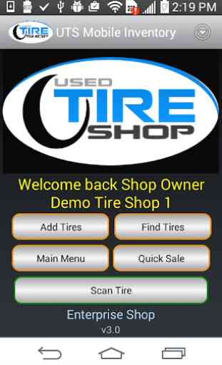 Used Tire Shop Inventory 1