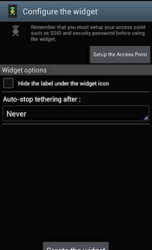 Widget Punto di accesso Wifi 3