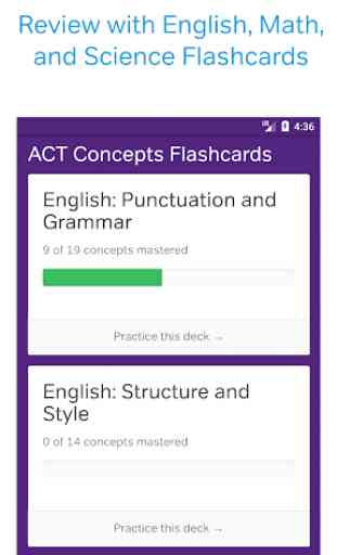 ACT Test Prep, Practice, and Flashcards 4