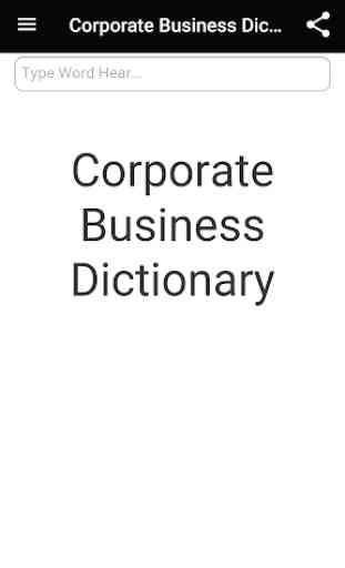 Corporate Business Dictionary 1