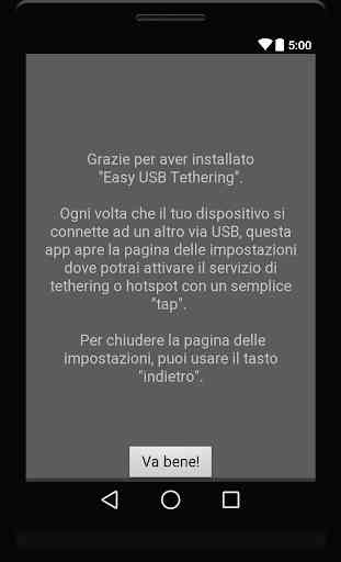 Easy USB Tethering per Android 1
