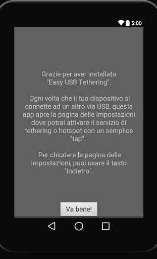 Easy USB Tethering per Android 3