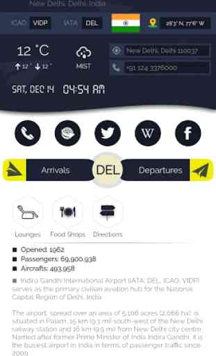 New Delhi Airport (DEL) Info + Flight Tracker 1