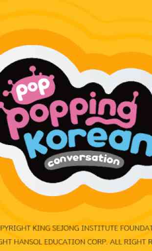 Poppopping Korean–Conversation 1