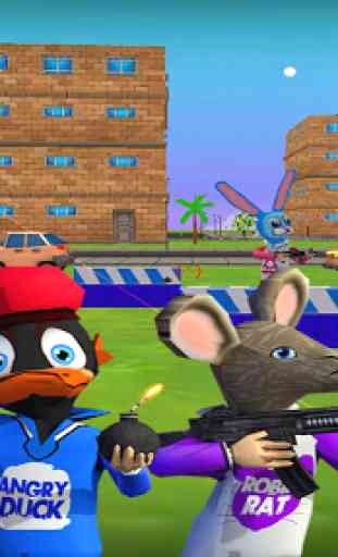 Shooting Pets Sniper - 3D Pixel Gun games for Kids 2
