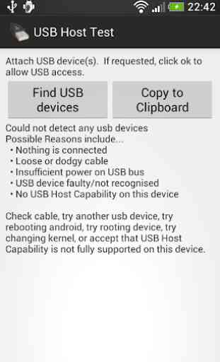 USB Host Test 1