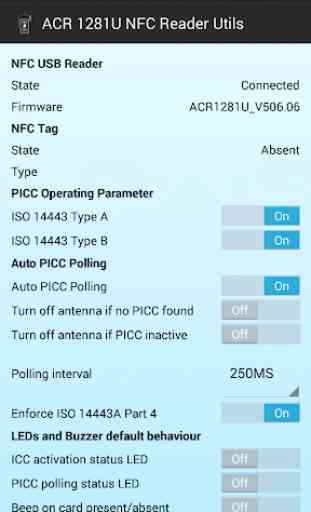 ACR 1281 USB NFC Reader Utils 1