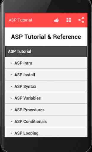 ASP Tutorial & Reference 1