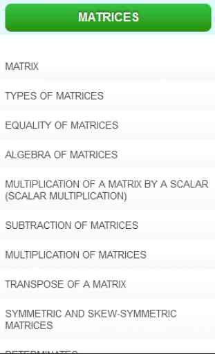 Matrices and Determinants 2