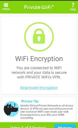 Private WiFi – A Secure VPN 4