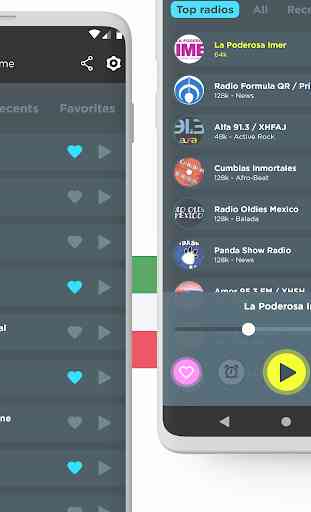 Radio Messico: Radio FM gratuita, Radio Internet 2