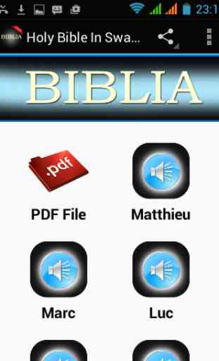 Sacra Bibbia in Swahili 1