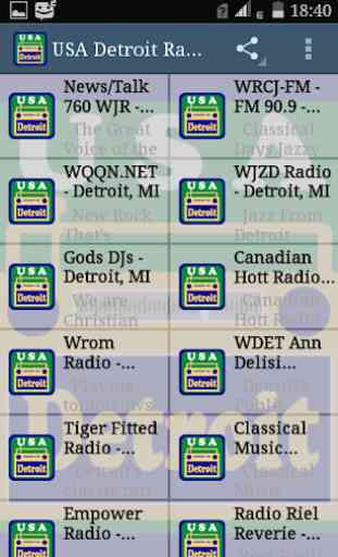 USA Detroit Radio Stations 2