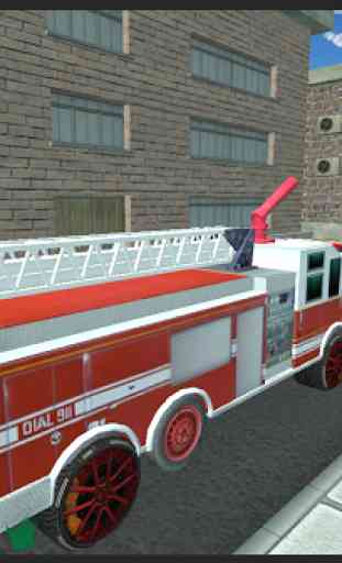 camion pompieri simulazione 3