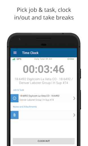 ClockShark - Time Clock App 2