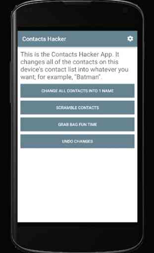 Contacts Hacker - Prank Your Friends! 1