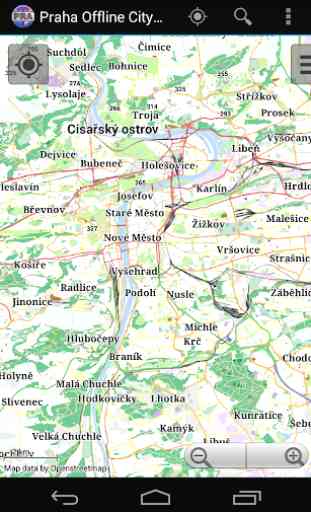 Mappa di Praga Offline 1
