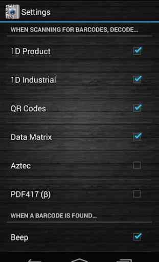 Barcode Scanner Pro 4
